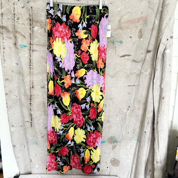 Anthropologie the Yukiko Noritake Tilda Maxi Slip Skirt - Picture 4 of 7